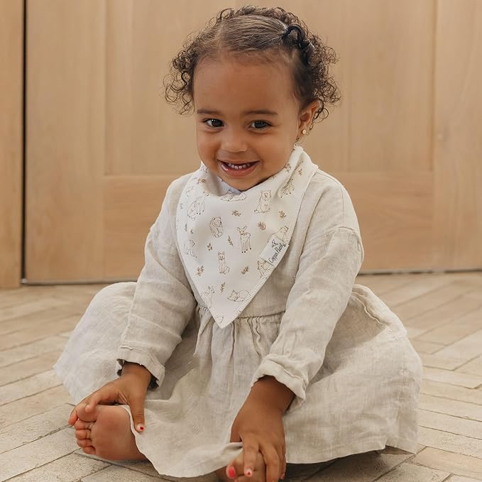 Copper Pearl Natalie Bandana Bib Set