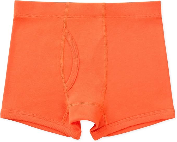 Lucky & Me Nolan Boys GOTS, Organic Cotton, Boxer Briefs, 7-Pack