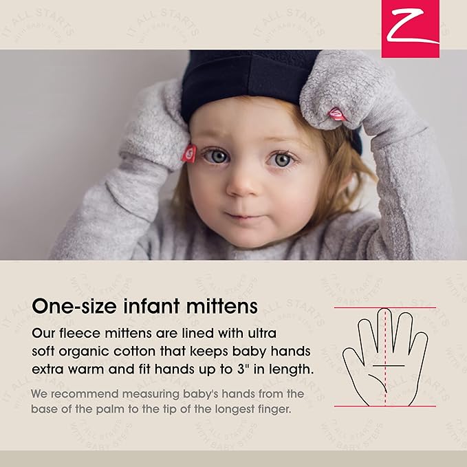 Zutano baby-boys Fleece Mittens