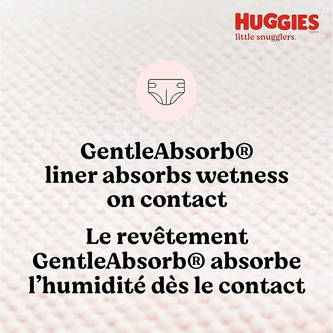 Huggies Little Snugglers Baby Diaper Size 1, 8 to 14 lbs. 34717, 20 Ct