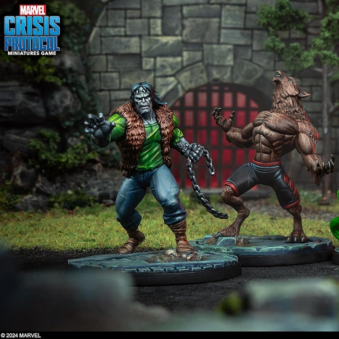 Marvel: Crisis Protocol Tomb of Dracula Character Pack - Add Supernatural Legends to Your Team! Tabletop Superhero Game, Ages 14+, 2 Players, 90 Min Playtime, Made by Atomic Mass Games