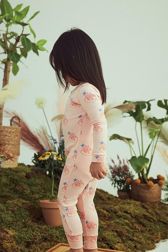 moimoln Modal Cotton Infant Toddler Boys Girls One-Piece Snug fit Romper Playsuits