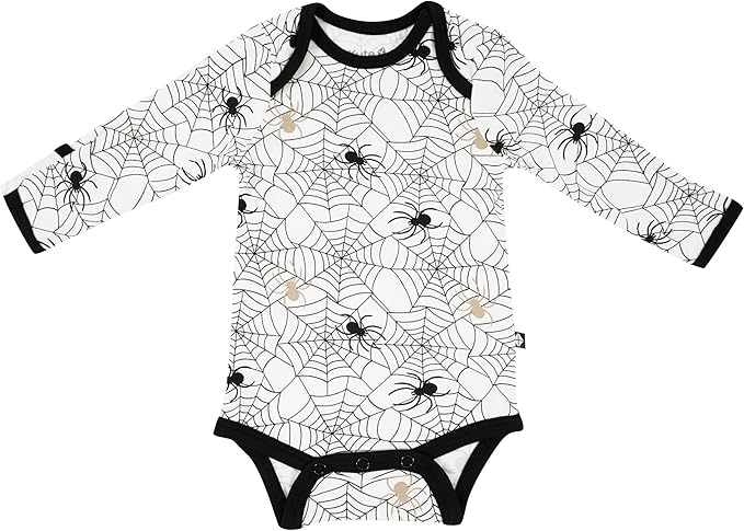 KYTE BABY Soft Bamboo from Rayon Long Sleeve Unisex Bodysuit, 0-24 Months