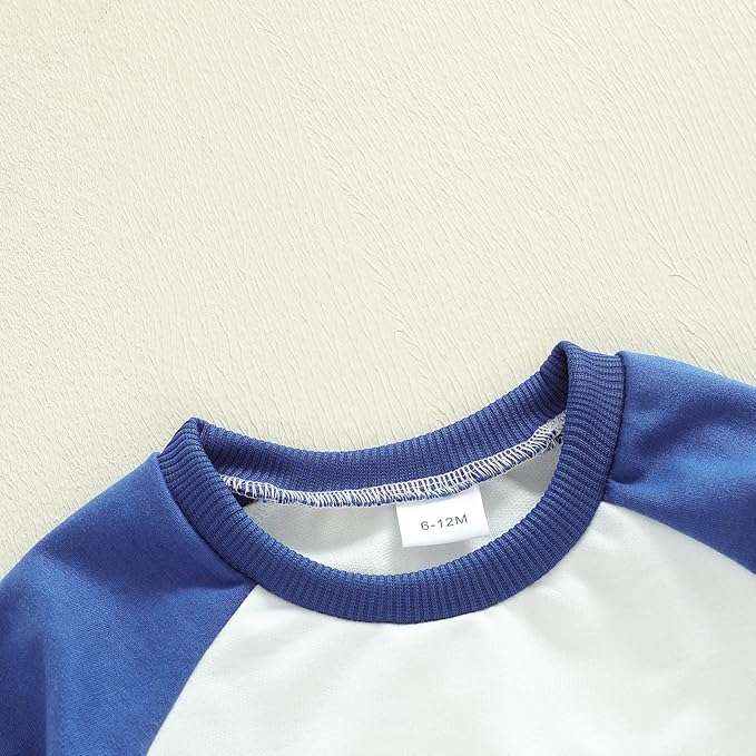 Infant Baby Boy Fall Clothes Set Funny Letter Sweatshirt Pant Outfit Toddler Winter Clothes 6 12 18 Months 2T 3T