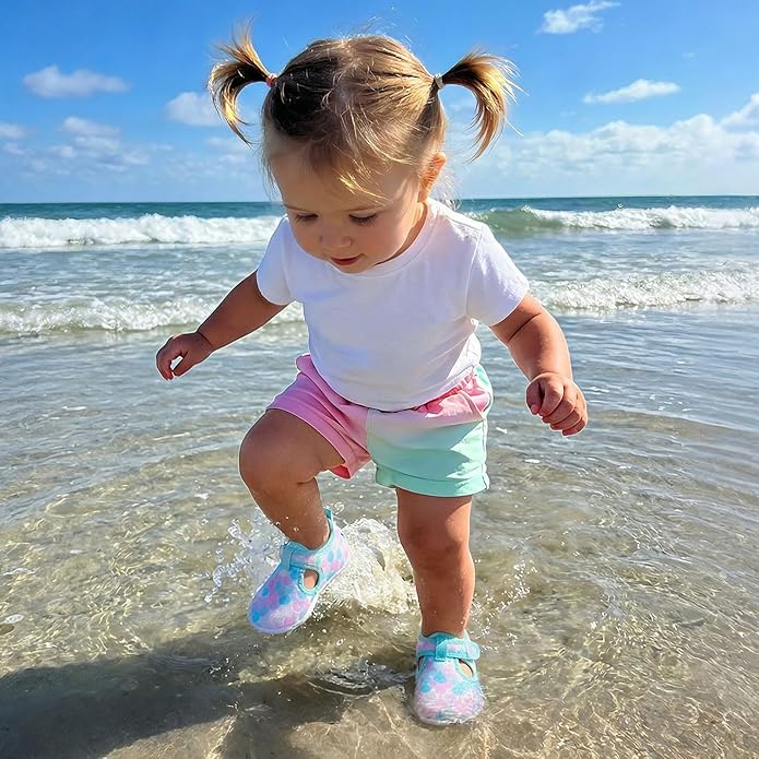 JOINFREE Baby Toddler Water Shoes Boys Girls Sandals Barefoot Kids Breathable Sneakers Shoes for Walking Running