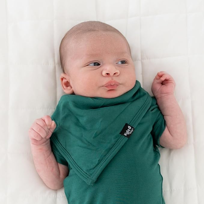 KYTE BABY Short Sleeve Unisex Baby Bodysuits, Rayon Made From Bamboo Material