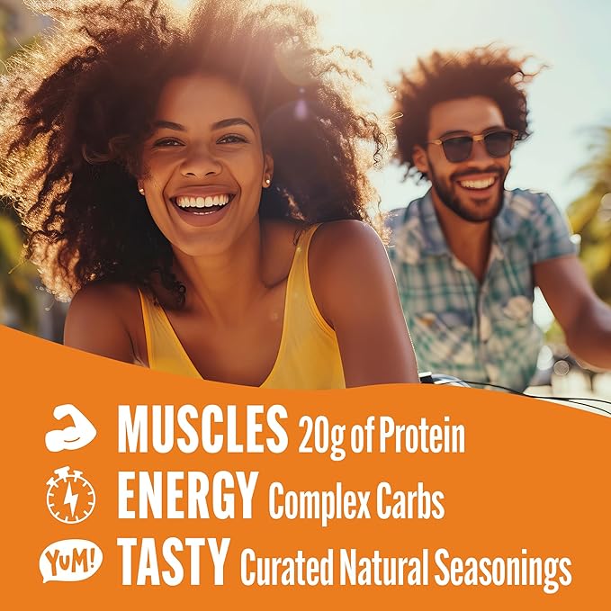 Lenny & Larry's FITZELS Protein Pretzels [Beastly Buffalo] – 8 x 3oz Bags of High Protein Snacks with 20g Plant Based Protein – Vegan Snack – Incredibly Tasty with Salty Crunch