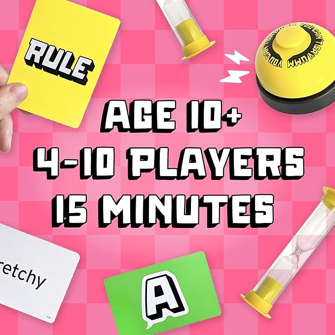 Big Potato You Can't Say UMM: A Party Game for Family and Adults, Fast-Paced Family Word Game, Must Have for Game Night, Bonus Content Included