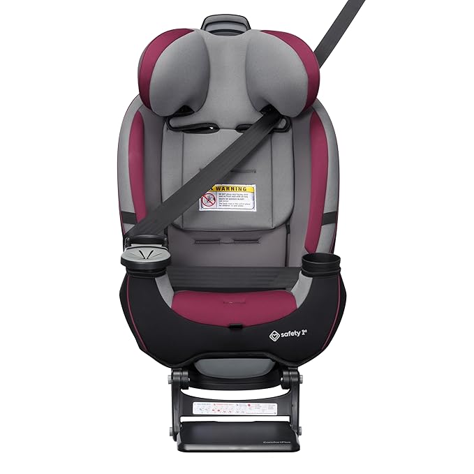 Safety 1st Grow and Go Extend ‘n Ride LX All-in-One Convertible Car Seat, Winehouse