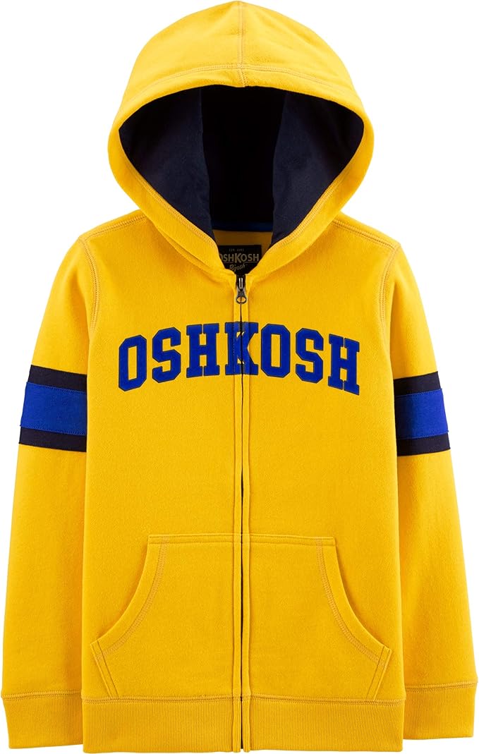 OshKosh B'Gosh Boys' Full Zip Logo Hoodie