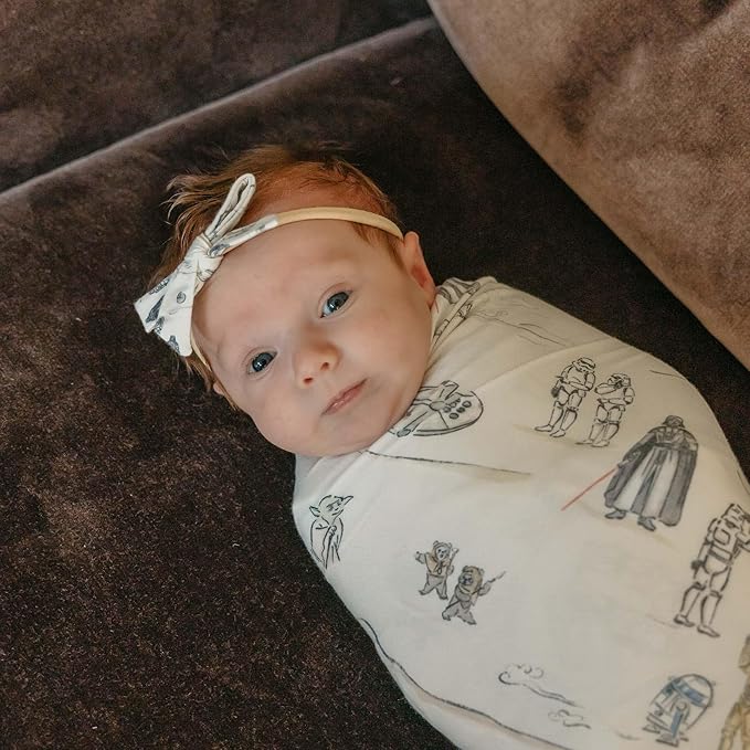 Copper Pearl Large Premium Knit Baby Swaddle Receiving Blanket Tatooine