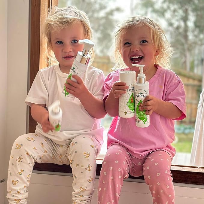 ONEA Baby Top to Toe Wash - Tear-Free Baby Shampoo and Body Wash for Sensitive Skin - Hydrating and Gentle Bath Infused with Kakadu Plum - 6.8 oz