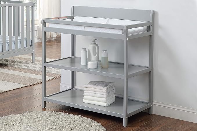 Suite Bebe Shailee Changing Table, Gray