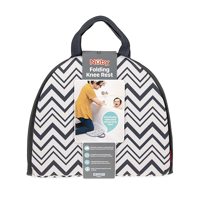 NubyUSA Dr. Talbot's Folding Bath Kneeler Rest Pad for Parents, Water Resistant