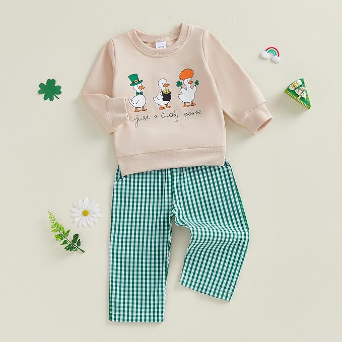 Infant Baby Boy Fall Clothes Set Funny Letter Sweatshirt Pant Outfit Toddler Winter Clothes 6 12 18 Months 2T 3T