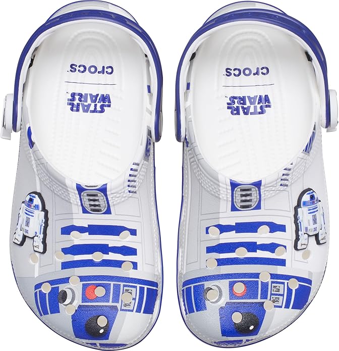 Crocs Unisex-Child Star Wars R2D2 Classic Clogs