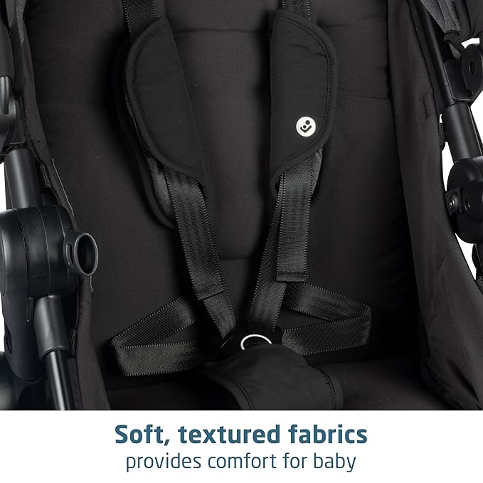 Maxi-Cosi Zelia™ Luxe 5-in-1 Modular Travel System in New Hope Black