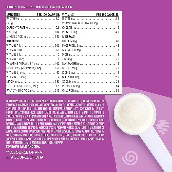 Earth's Best Organic Sensitivity Infant Formula with Iron, For Baby's First 12 Months, 32 oz (907 g)