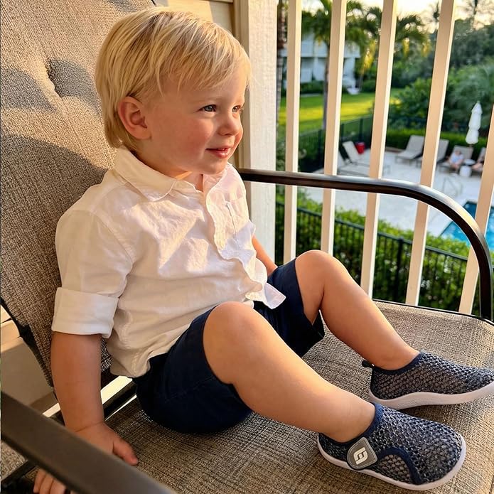 JOINFREE Baby Toddler Water Shoes Boys Girls Sandals Barefoot Kids Breathable Sneakers Shoes for Walking Running