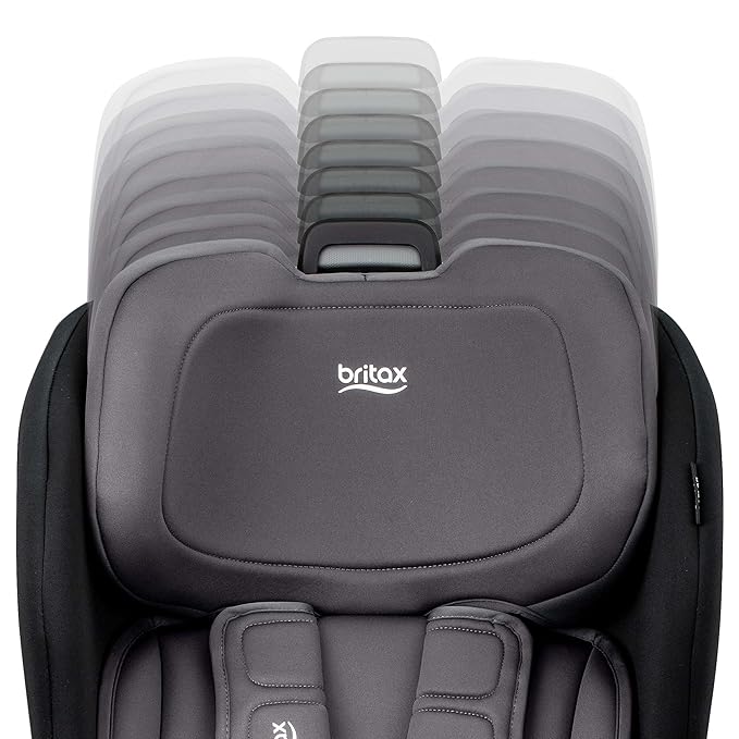 Britax Poplar Convertible Car Seat, 2-in-1 Car Seat with Slim 17-Inch Design, ClickTight Technology, Stone Onyx