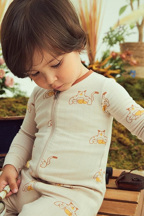 moimoln Modal Cotton Infant Toddler Boys Girls One-Piece Snug fit Romper Playsuits