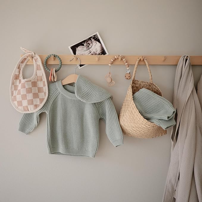 FRIGG Lucky Symmetrical SilkySoft Silicone Baby Pacifier | Made in Denmark | BPA-Free (Great Gray/Silver Gray, 6-18 Months)