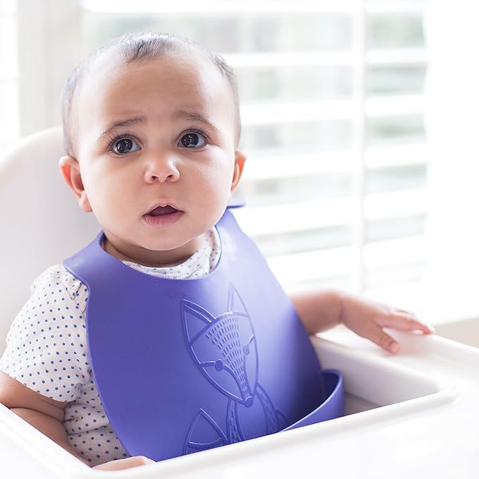 Dr. Brown's Silcone Baby Bib, 2 Pack
