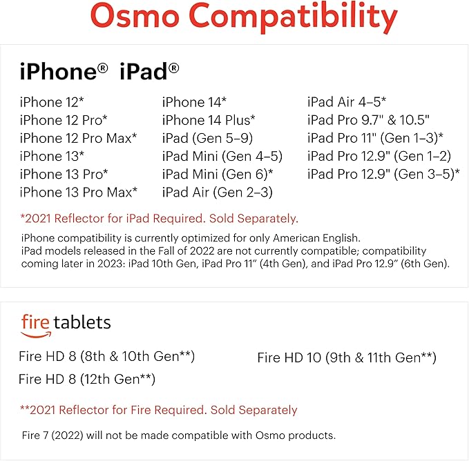Osmo - Pizza Co. - Communication Skills & Math - Age 5 to 12 - Educational Learning Games - STEM Toy - Gifts for Kids, for iPhone, iPad or Fire Tablet, Age 5 6 7 8 9 10 11 12 (Osmo Base Required)