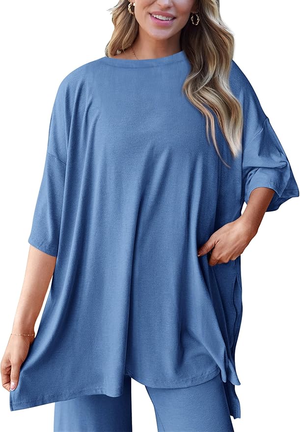 PRETTYGARDEN Two Piece Sets for Women Summer Fashion Lounge Matching Set 2026 Spring Travel Vacation Airport Outfits Clothing