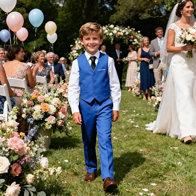 Baby Suit for Toddler Boys Infant Formal Suits Baby Boy Ring Bearer Wedding Outfit