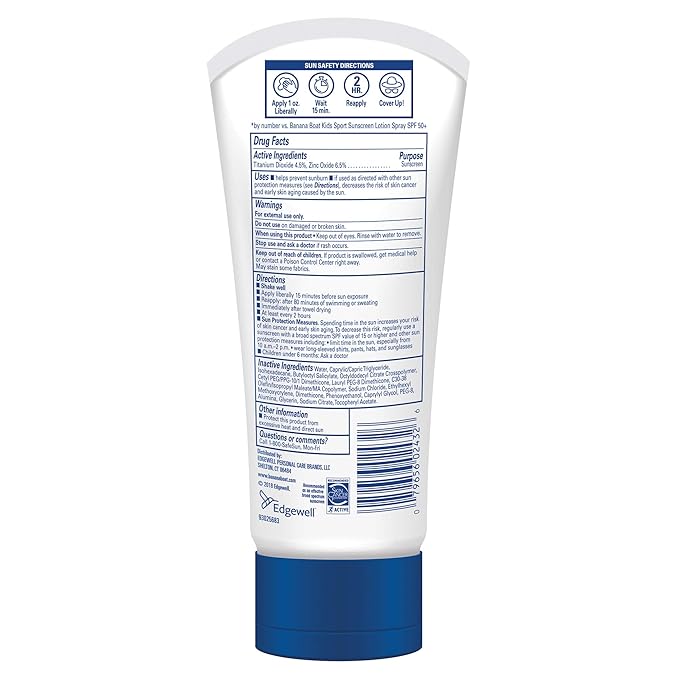 Banana Boat Suncare Banana Boat Simply Protect Mineral-based Sunscreen Lotion for Baby Spf 50+, 6 Oz