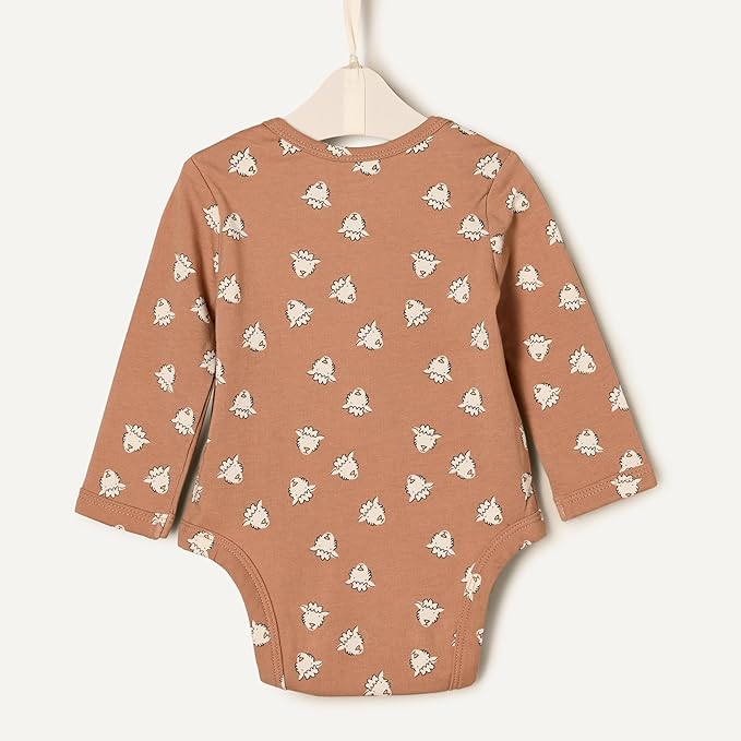 Amazon Essentials x Sofia Grainge Unisex Babies' Long Sleeve Crew Neck Bodysuit