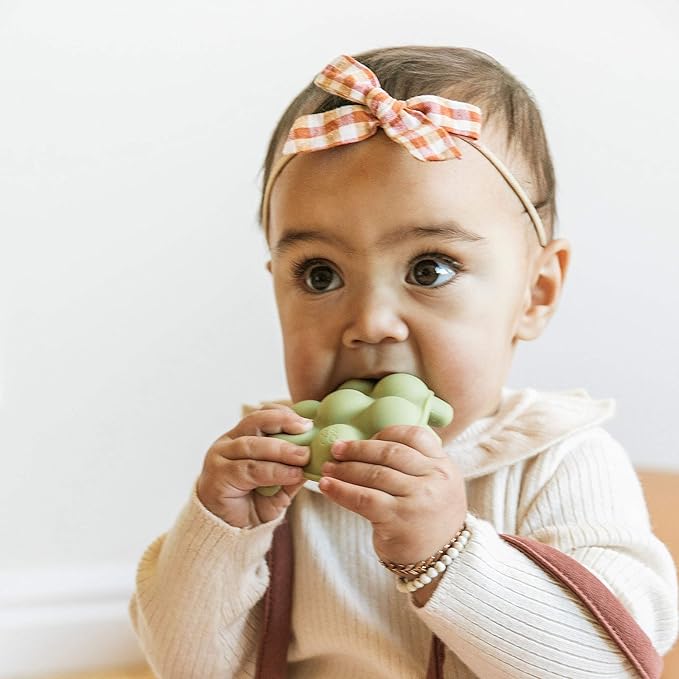 Doddle & Co. The Chew Slow Poke Turtle Teether with Poppable Bubbles | Toddler Teething Fidget Toy for Baby | Enhaces Oral Fit & Easy to Hold & Grab | Helps in Development for Babies | Pack of 1