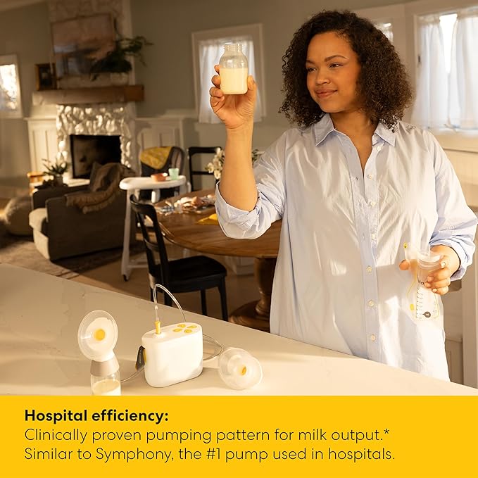 Medela New 2nd Gen Medela Pump in Style Pro Breast Pump, Clinically Proven Hospital-Efficiency, Compact Portable Double Electric Pump with Bottles and PersonalFit Plus Breast Shields