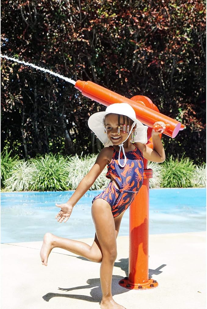 Zelda Matilda Sunhat Infant Toddler & Kids Summer Water Flap Baby Swim hat UPF 50 Boy & Girl Beach