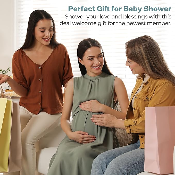 Spasilk Bath Hooded Towels & Baby Washcloths Set, Baby Bath Essentials for Everyday Use, 23-Piece Gift Set, Gray Lion
