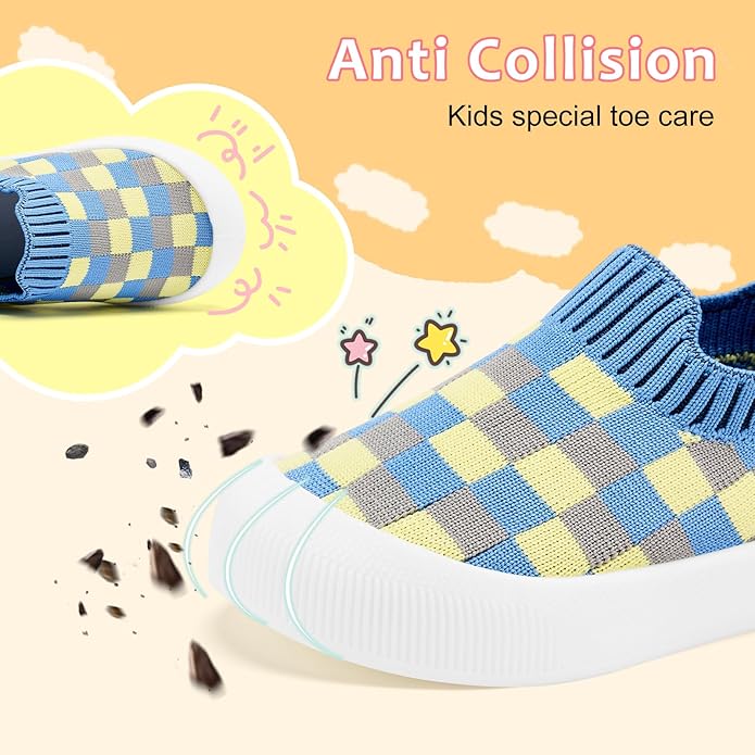 VIFUUR Baby Shoes Girls Boys Toddler Sneakers Non-Slip First Walkers Shoes for Babies 6 9 12 18 24 Months