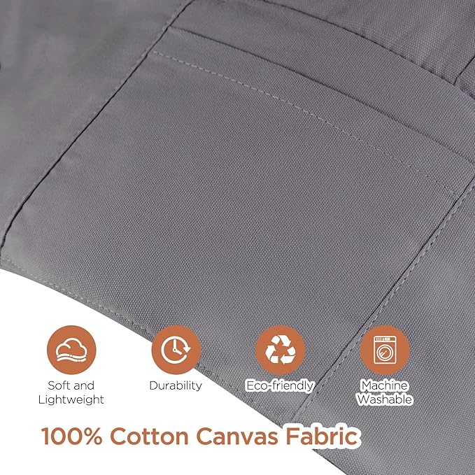 GAGAKU Baby Carier, Lightweight Ergonomic Toddler Carrier for 7-33lbs, Soft Breathable 4-in-1 Carrier with Head Support, Easy to Wear, Hands-Free Comfort, Grey
