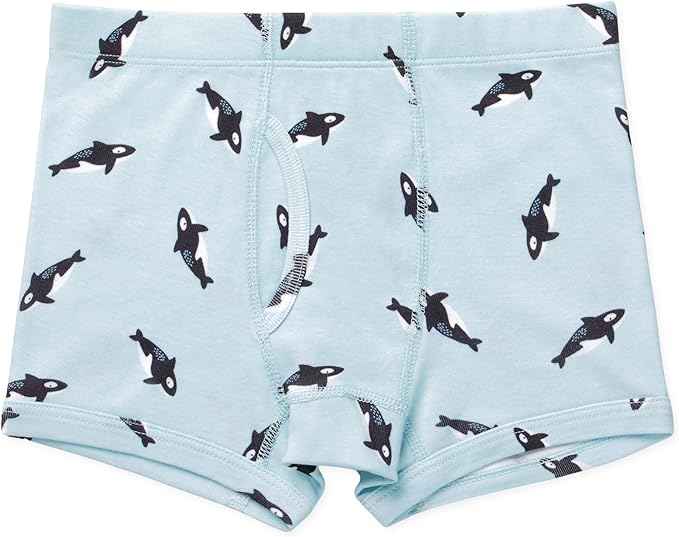 Lucky & Me Nolan Boys GOTS, Organic Cotton, Boxer Briefs, 7-Pack