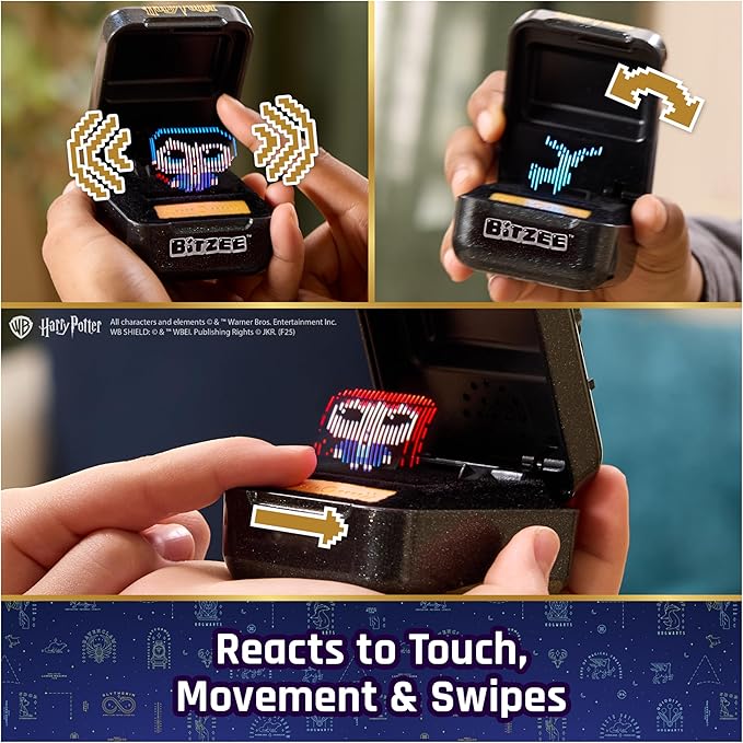Wizarding World Harry Potter, Bitzee Interactive Toy with 20 Characters Inside, Reacts to Swipes, Tilts & Taps, Digital Pet Kids Toys for Girls & Boys