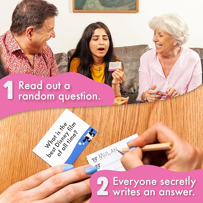 The Chameleon + Herd Mentality | Award-Winning Family & Party Game Bundle for Adults, Teens & Kids | Fun Bluffing & Guessing Games for Game Night | Includes Bonus Cards & Extra Questions