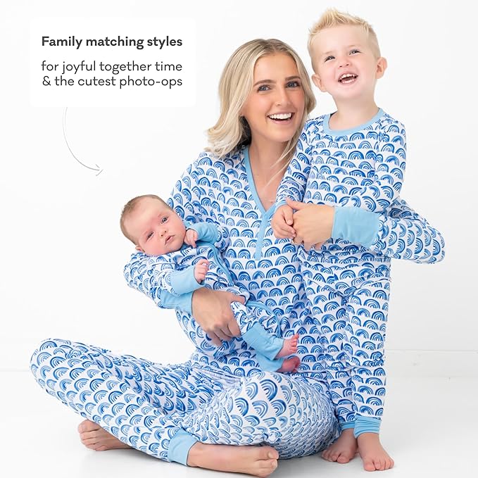 Little Sleepies Pajamas for Baby Boys & Girls, Viscose from Bamboo Baby Pajamas, Preemie & Newborn Sleepers, 2-Way Zipper PJs