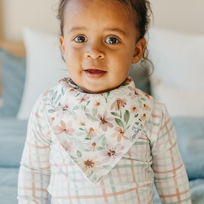 Copper Pearl Natalie Bandana Bib Set