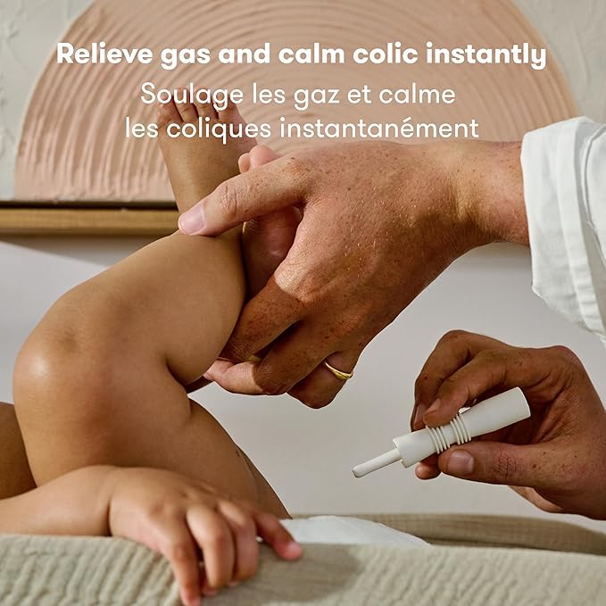 Frida Baby Windi Gas Passer, Baby Gas Relief, Made in USA, 100% Natural, Safe & Effective Instant Relief for Babies & Infants, 10ct, (Pack of 4)