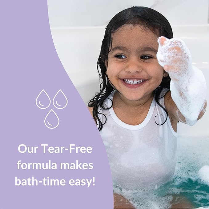 Love Ur Curls - LUCK Baby Head to Toe Wash, Gentle & Tear Free, Pediatrician Approved, Body Wash, and Ultra Mild Fragrance Free Mild Shampoo All in One, Vegan, 320 mL