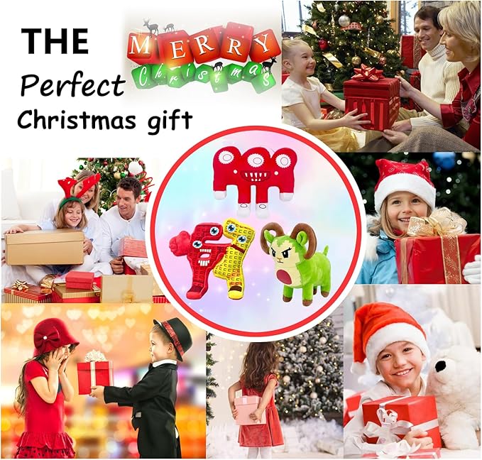 3PCS Steal a Brainrot Plush,Cute Soft Stuffed Animal, Collectible Gift for Game Fans (3PCS#G)