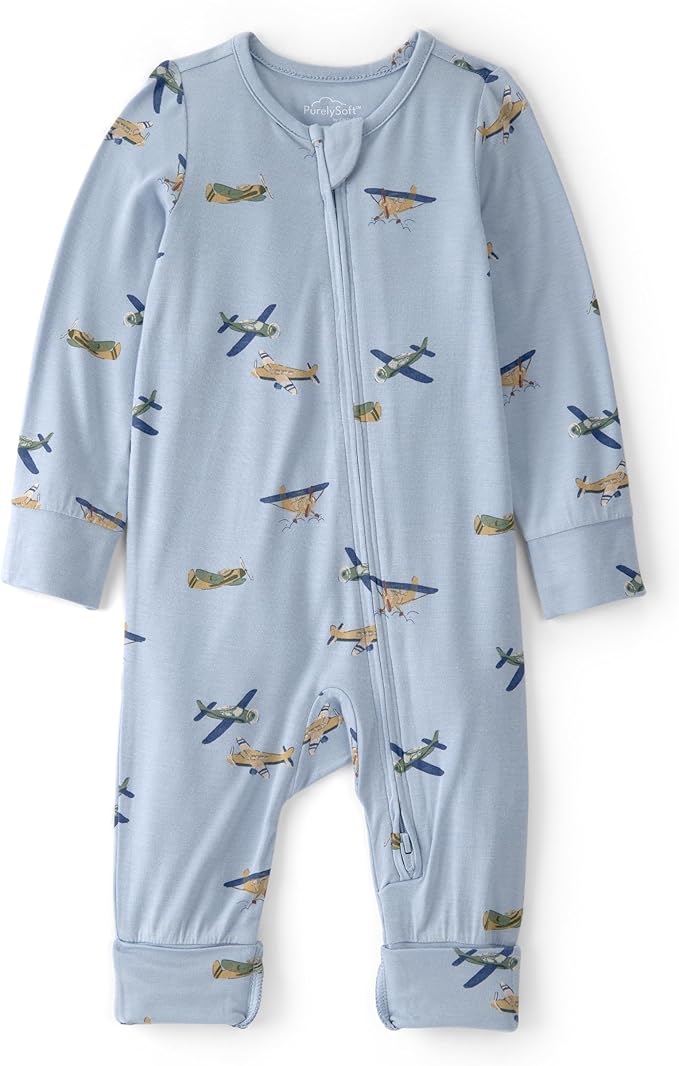 Carter's baby-boys Purelysoft Sleep and Play Pajamas