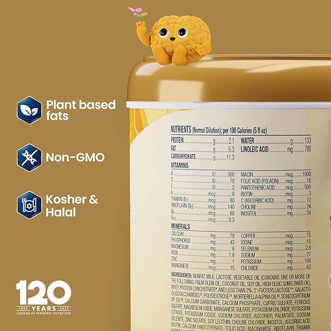 Enfamil NeuroPro Baby Formula, Triple Prebiotic Immune Blend with 2'FL HMO & Expert Recommended Omega-3 DHA, Inspired by Breast Milk, Non-GMO, Reusable Tub, 20.7 Oz (Packaging May Vary)