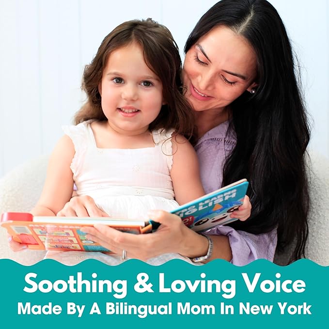 Learning Songs: Musical Toys & Interactive Sound Book for Toddlers 1-3, Baby’s First Year Music Book Gift, Singing Book for 1 Year Old Toddler & Kids, Nursery Rhymes Musical Books for Baby & Children