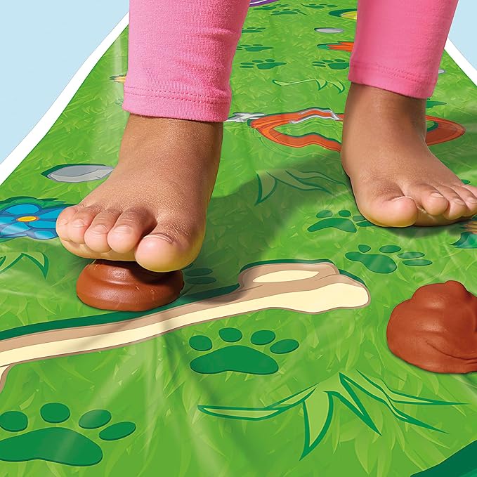 Hasbro Gaming Don't Step in It! Preschool Game I Blindfolded, Poop Party Game | Spinner with 8 Fun Animal Moves | Ages 4+| 1+ Players I Funny Kids Board Games